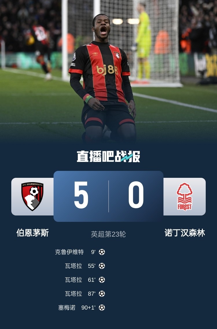 包含伯恩茅斯主场苦战取胜，保级前景一片光明的词条